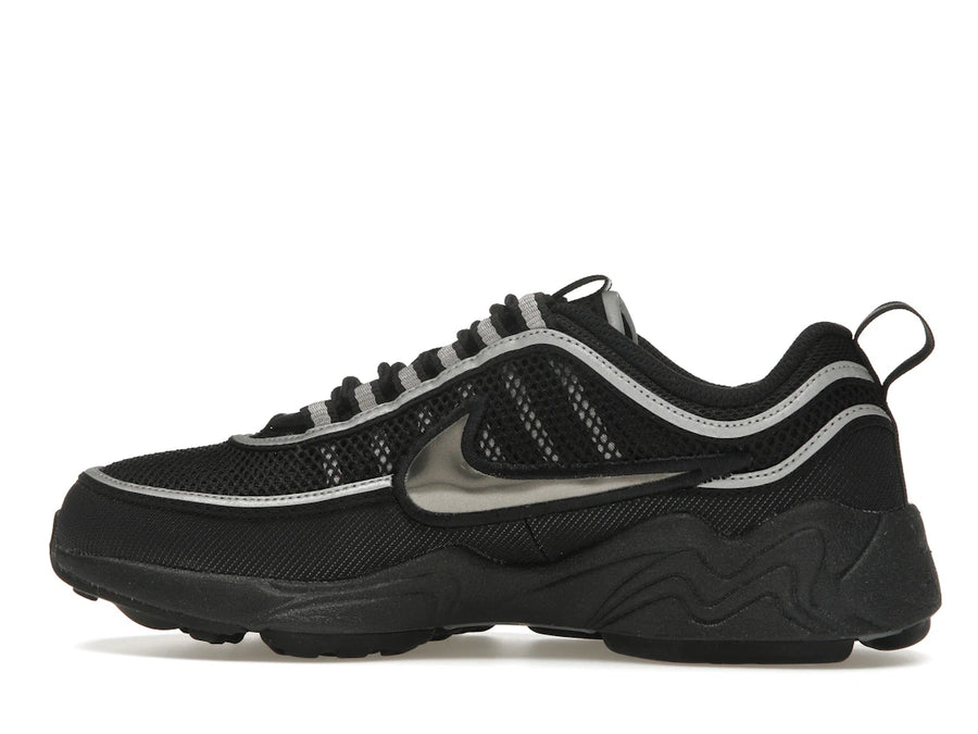 Nike Air Zoom Spiridon Black Metallic Silver