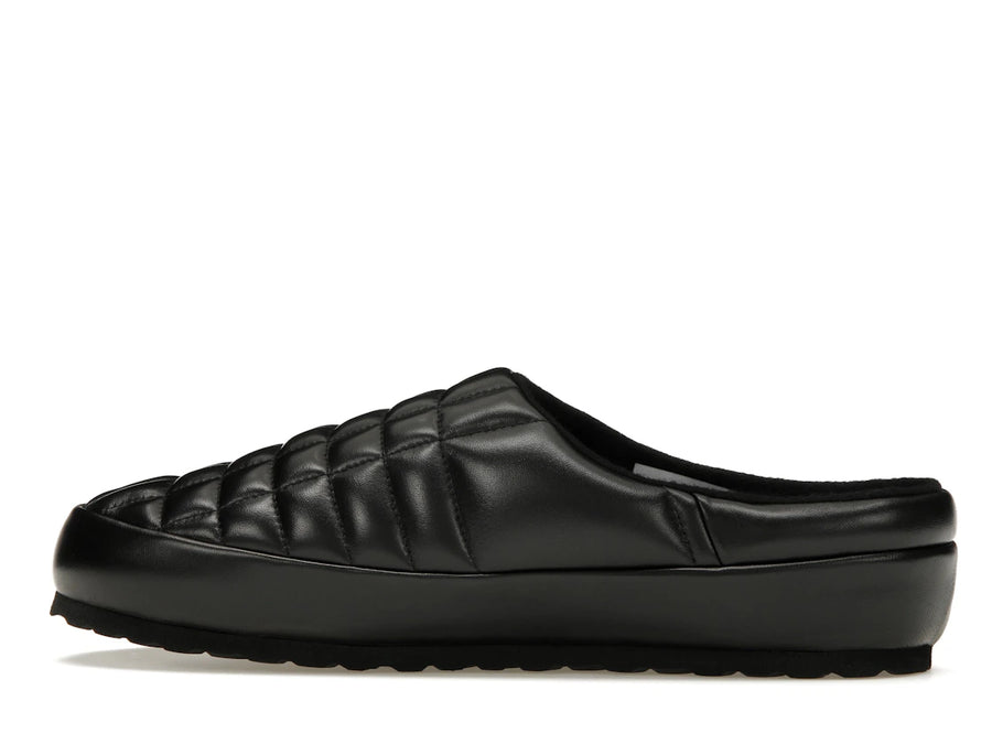 Burberry Leather Quilted Slipper Black