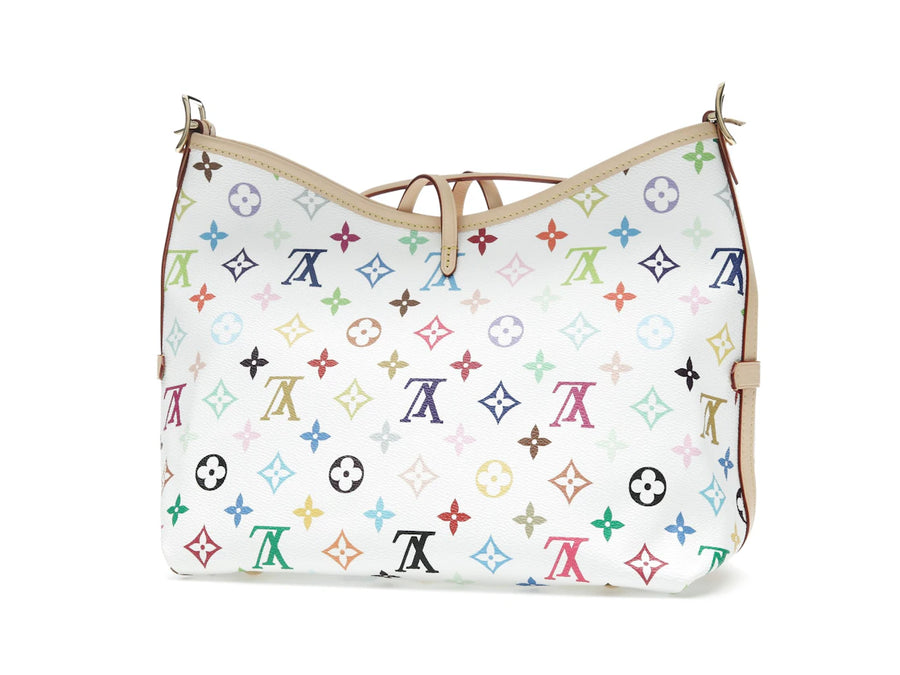 Sac de voyage Louis Vuitton x Takashi Murakami PM blanc multicolore
