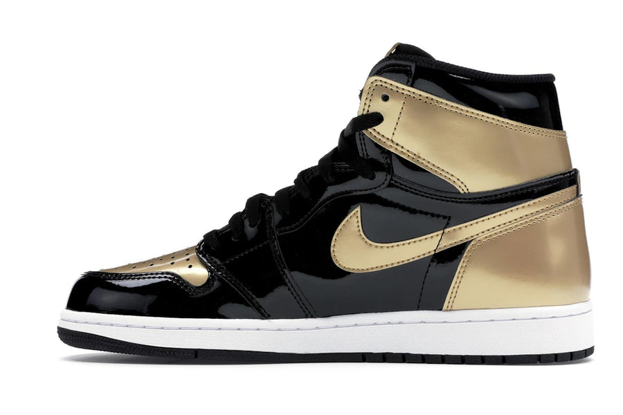 Jordan 1 Retro High NRG Patent Gold Toe