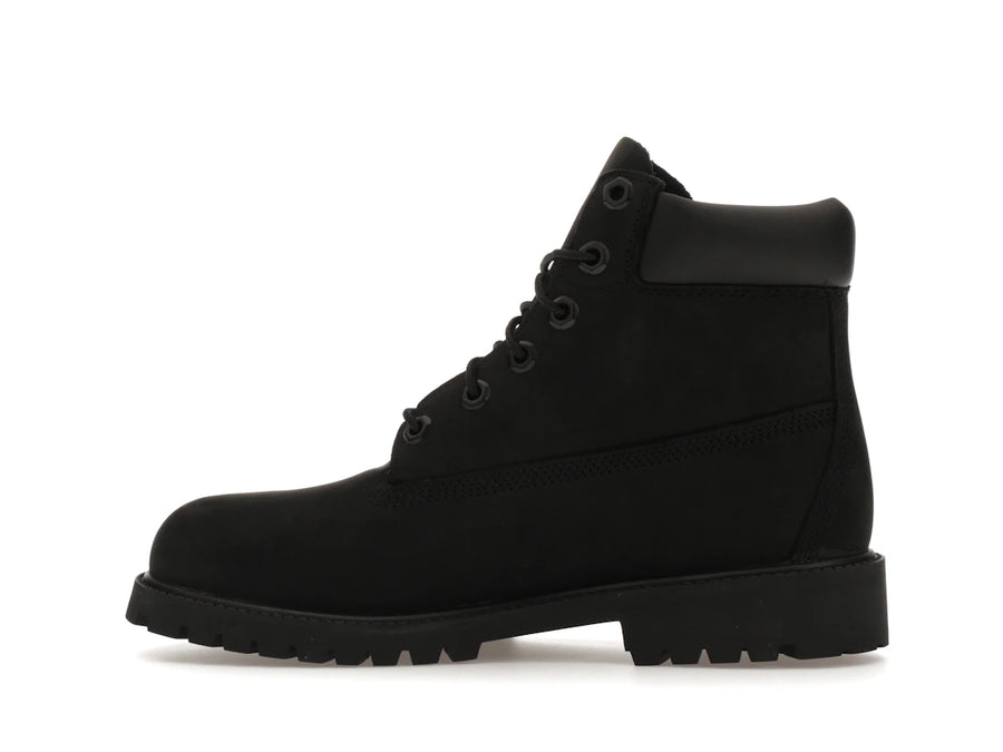 Bottes Timberland Premium 6" en nubuck noir (GS)