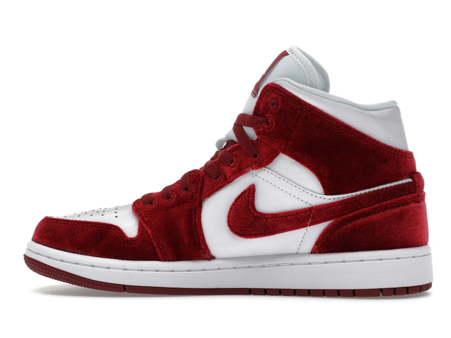 Jordan 1 Mid SE Red Velvet (Femme)