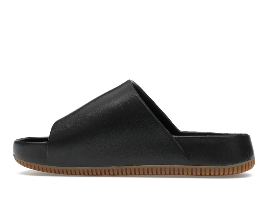 Claquettes Nike Calm noires en gomme