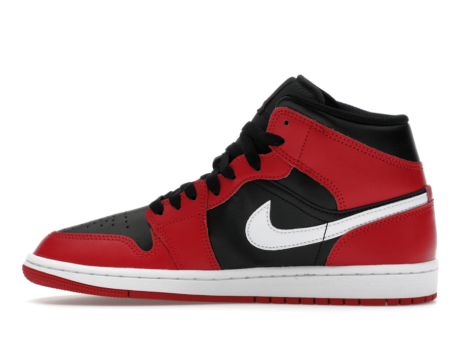 Jordan 1 Mid Gym Rouge Noir Blanc (2024)