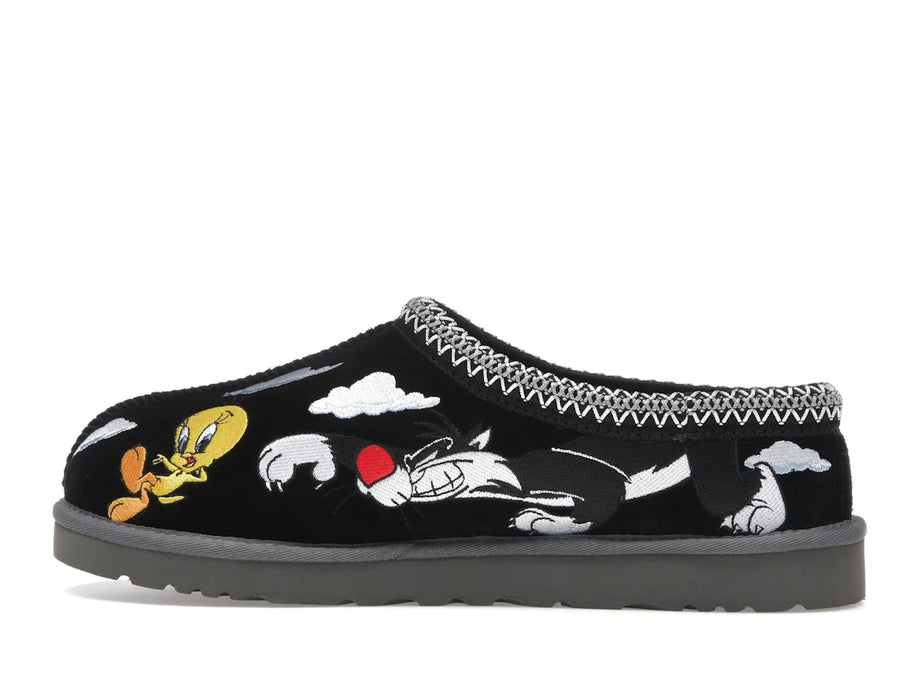Pantoufles UGG Tasman Palace x Looney Tunes noires
