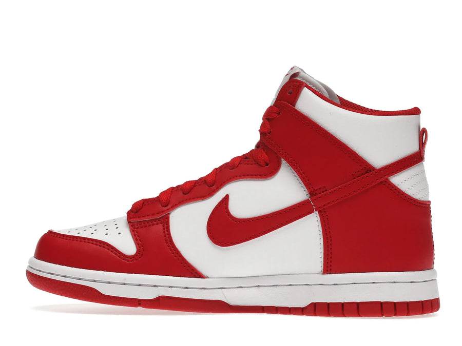 Nike Dunk High Championship Blanc Rouge (Étiquette blanche) (GS)