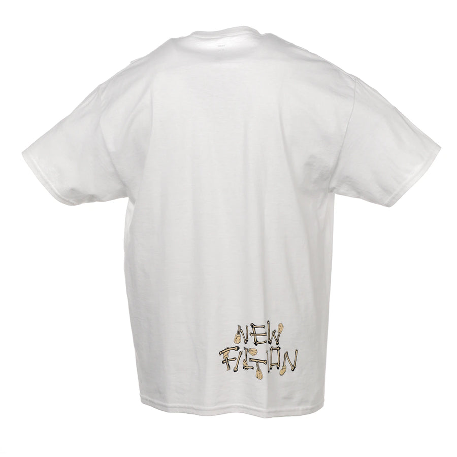 T-shirt KAWS SKELETON NEW FICTION Bone