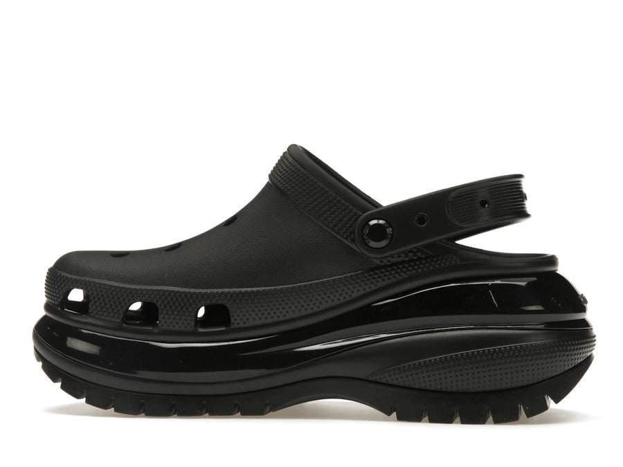 Sabots Crocs Classic Mega Crush noirs