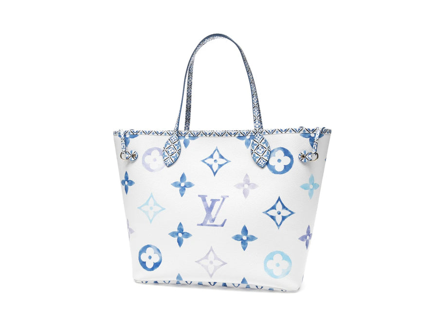 Louis Vuitton Neverfull MM Monogram Blue