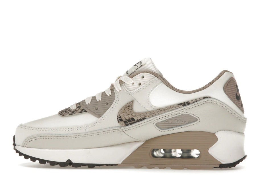Nike Air Max 90 Rose clair effet peau de serpent (Femme)