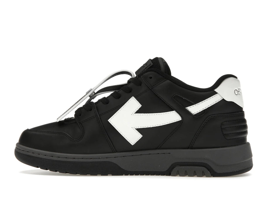 OFF-WHITE Out Of Office OOO Low Tops Black Grey White FW23