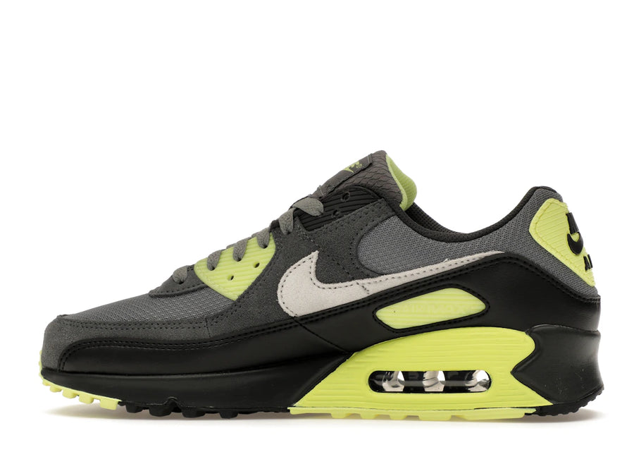 Nike Air Max 90 Gris fumé et citron clair