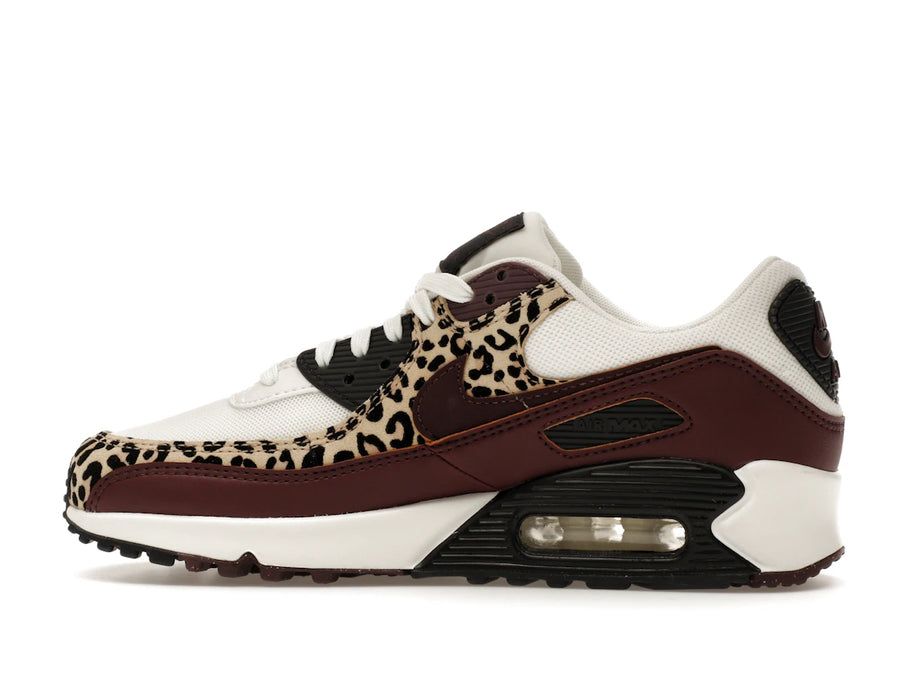 Nike Air Max 90 Léopard Bordeaux (Femme)
