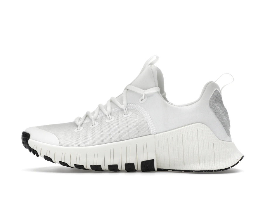 Nike Free Metcon 6 Premium Summit White Sail Black Metallic Silver (Women's)