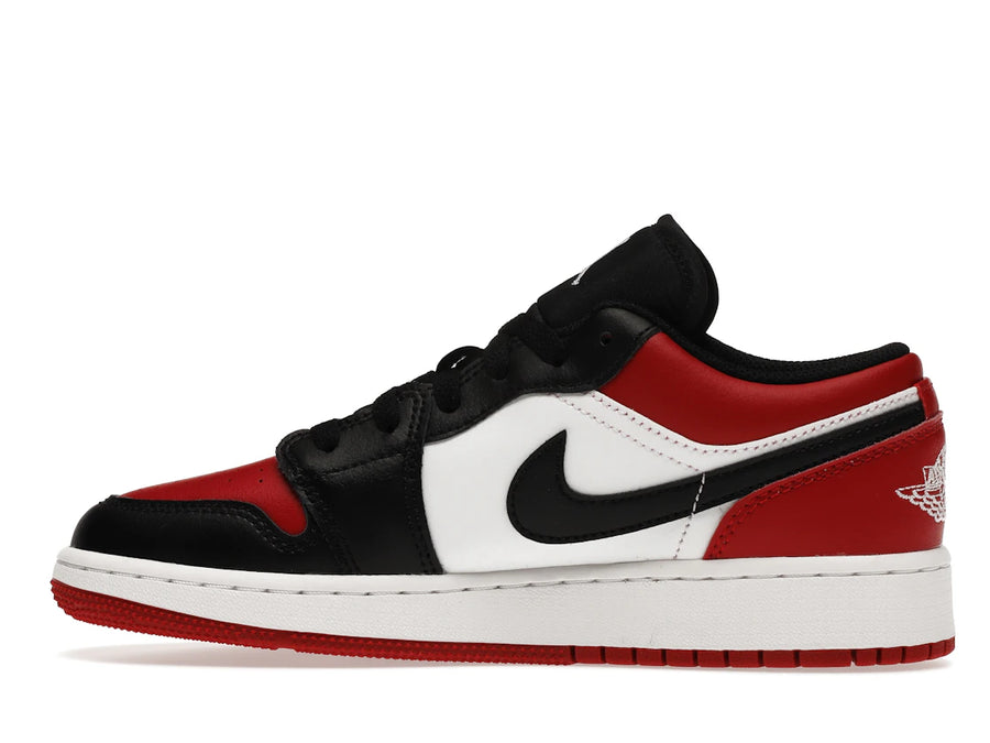 Jordan 1 Low Bred Toe (GS)