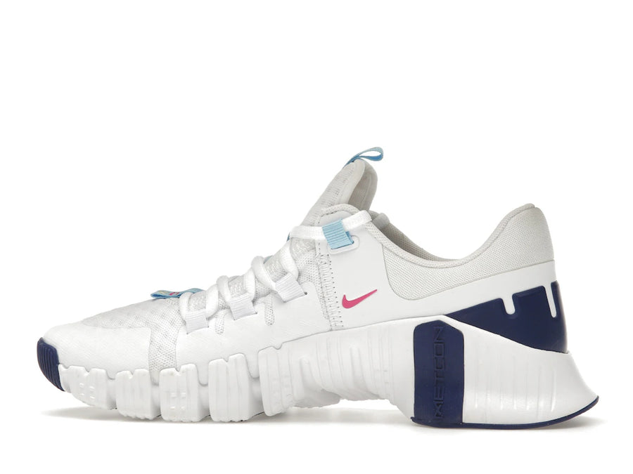 Nike Free Metcon 5 White Aquarius Blue (Women's)