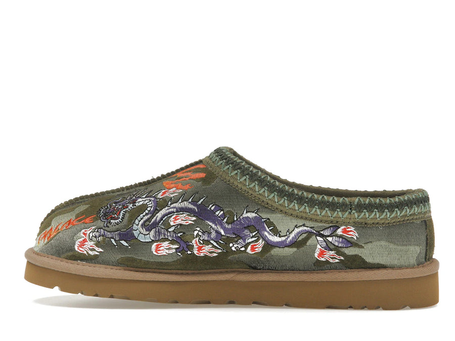 Pantoufles UGG Tasman Palace camouflage olive brûlé