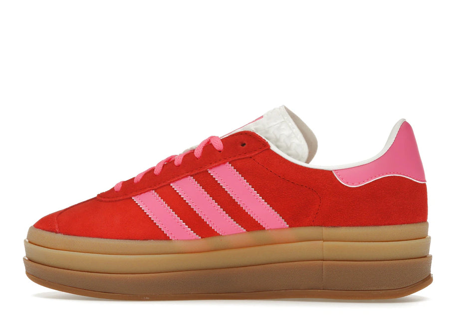adidas Gazelle Bold Collegiate Rouge Lucide Rose (Femme)