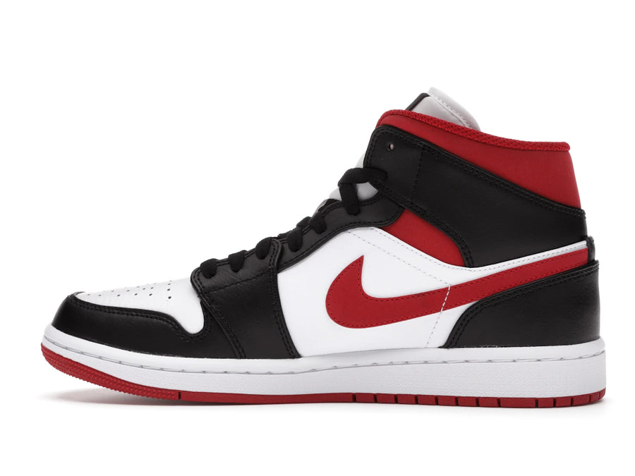 Jordan 1 Mid Gym Rouge Noir Blanc