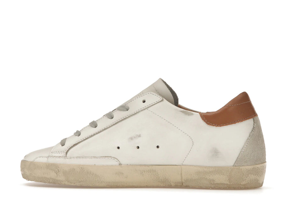 Golden Goose Super-Star Blanc Tan (Femme)