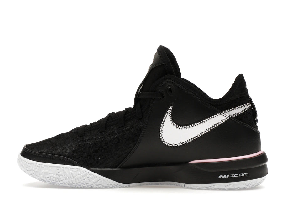 Nike Zoom LeBron NXXT Gen Noir Blanc Rose tendre moyen