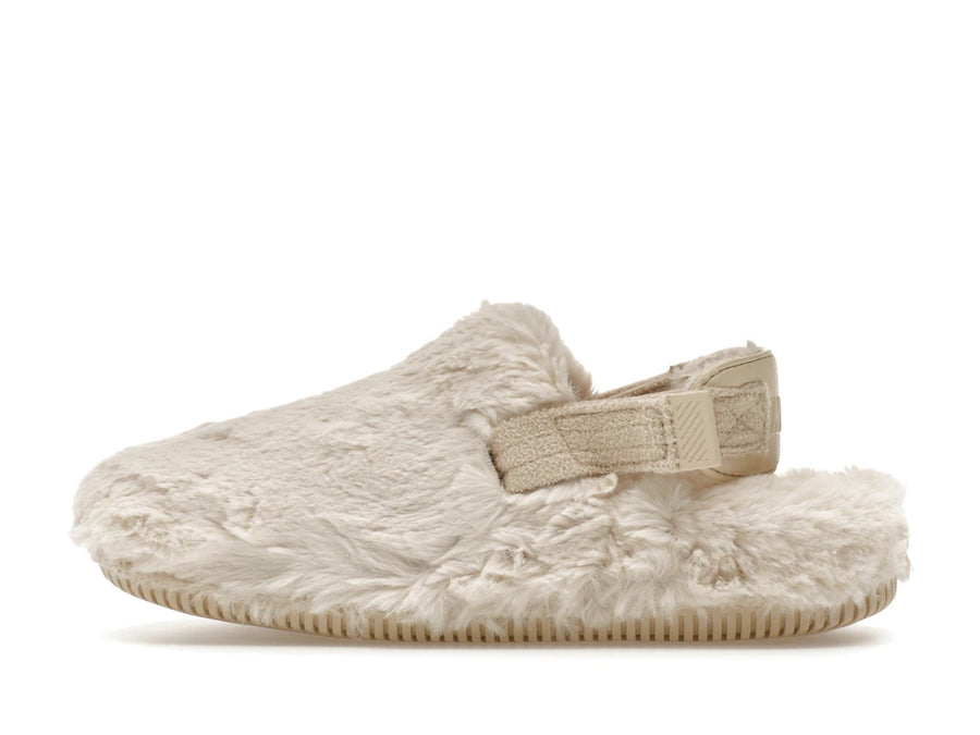 Mule Nike Calm SE Sanddrift en fourrure (Femme)