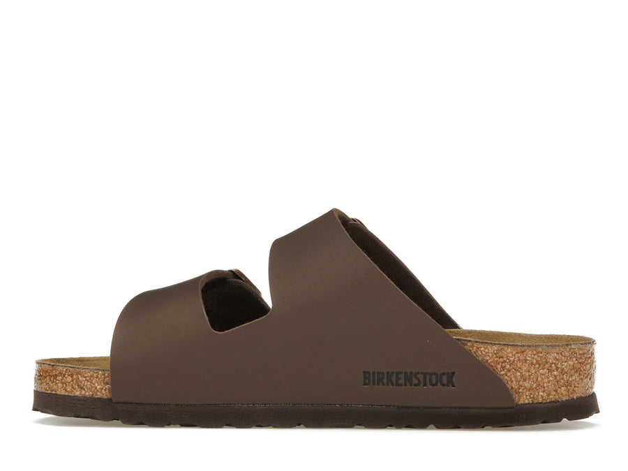 Birkenstock Arizona Birko-Flor Marron foncé (Femme)