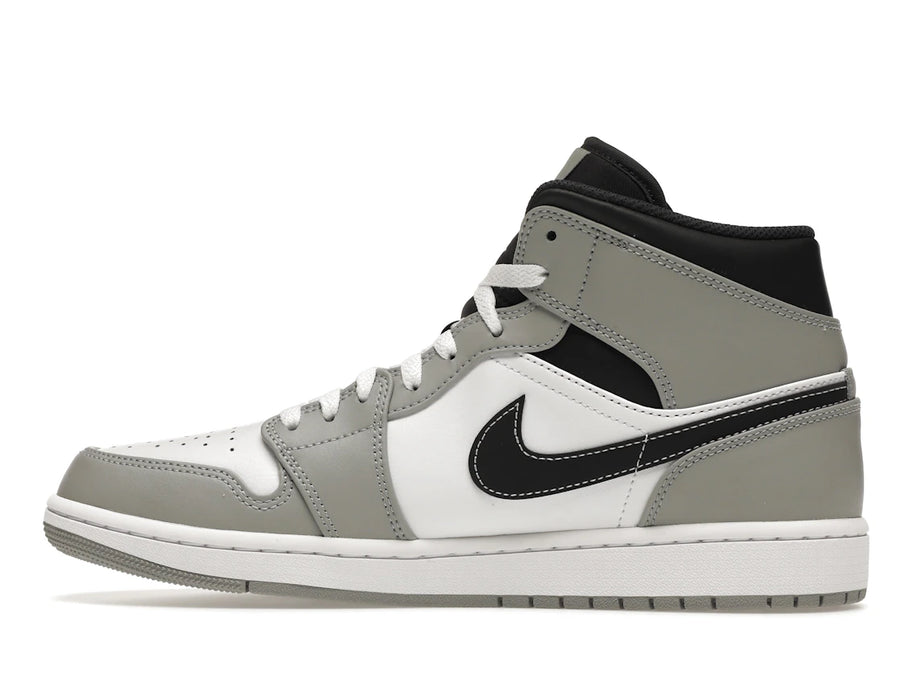 Jordan 1 Mid Gris Fumée Clair Anthracite