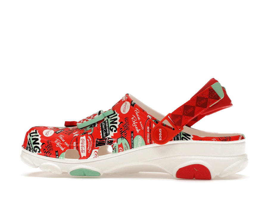 Sabots tout-terrain Crocs rouges Coca-Cola