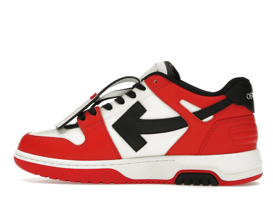 OFF-WHITE Out Of Office OOO Baskets basses Rouge Noir (2024)