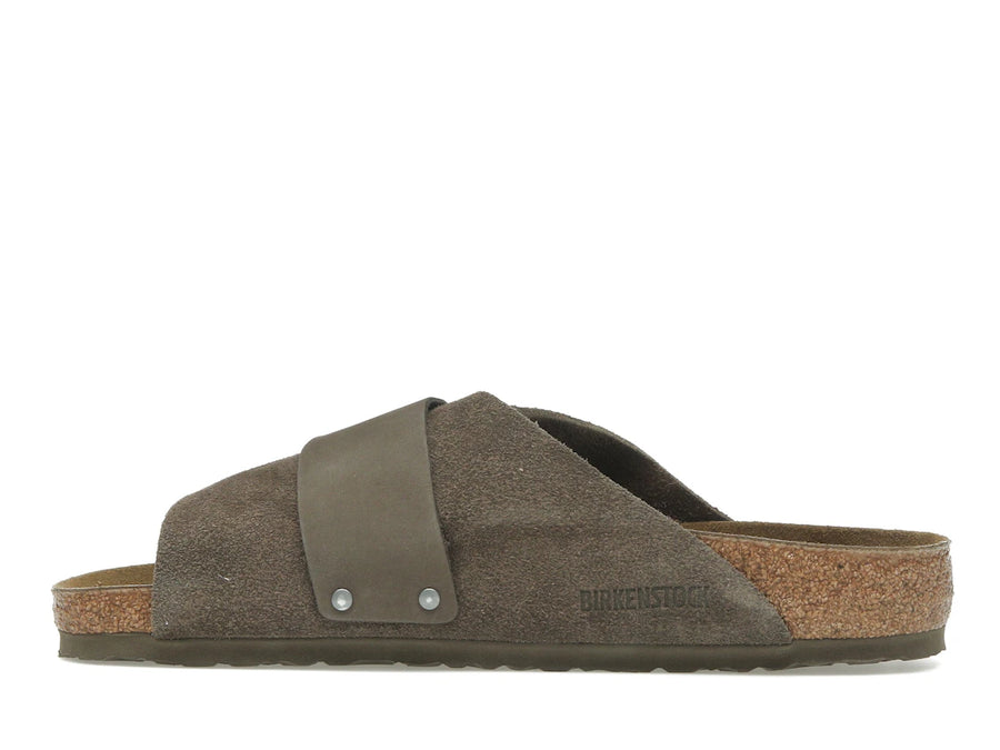 Birkenstock Kyoto Nubuck-Suède Gris Béton