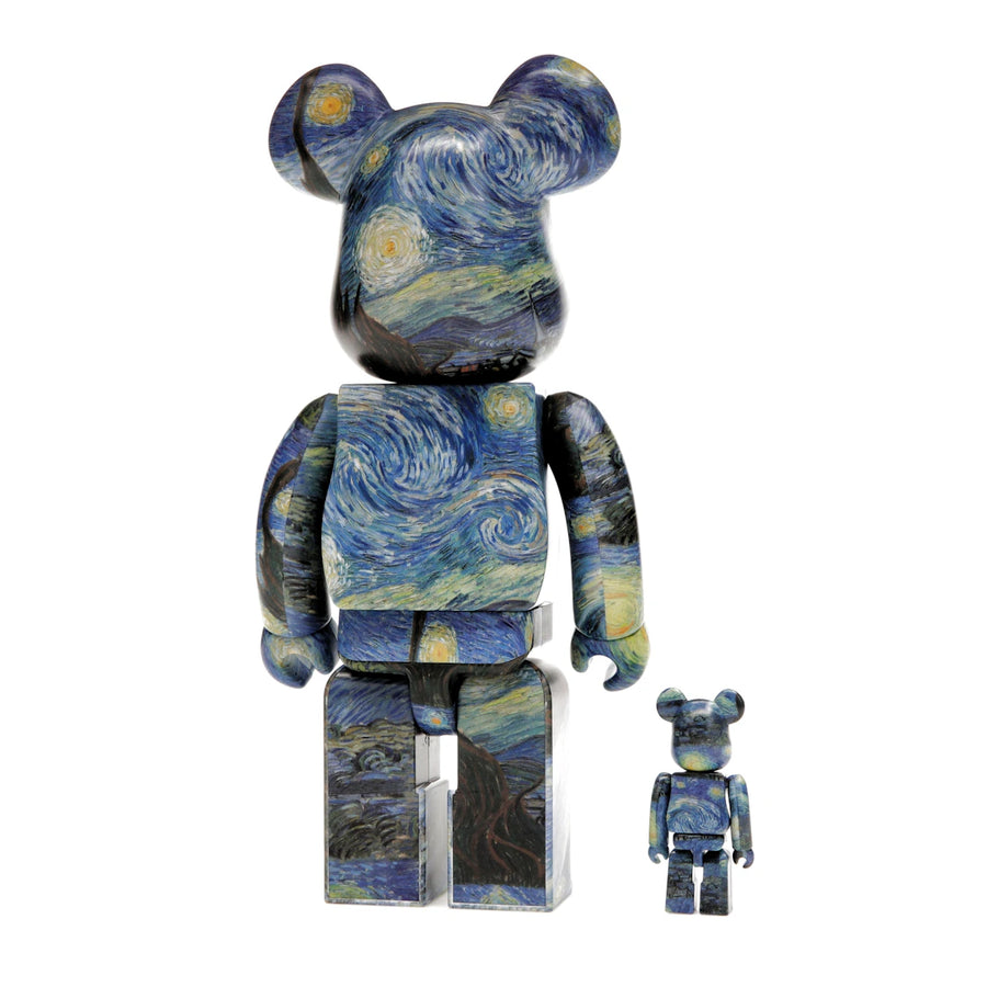 Coffret Bearbrick Vincent van Gogh La Nuit étoilée 100 % et 400 %