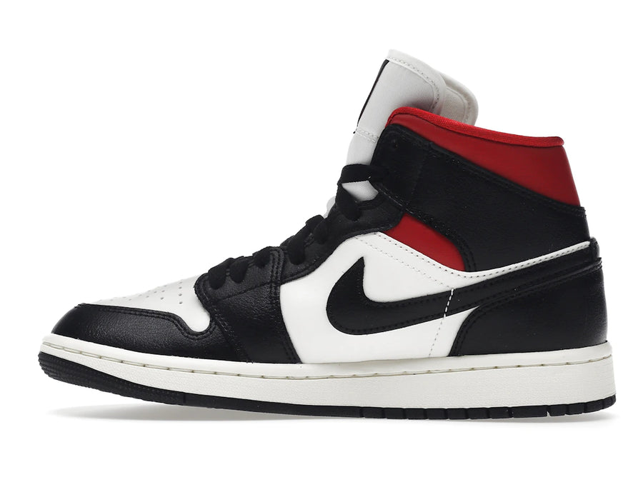 Jordan 1 Mid Gym Red Panda (Femme)