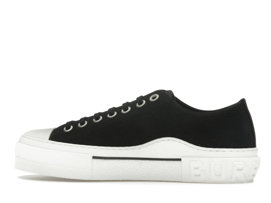 Burberry Jack Low Top Black Canvas