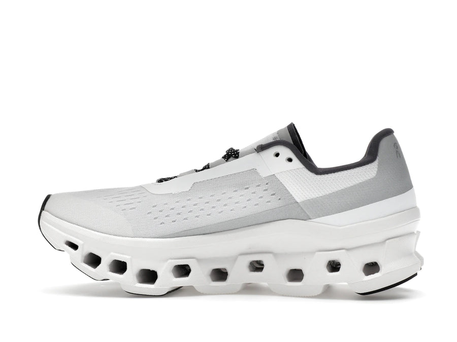 On Running Cloudmonster Blanc Noir (Femme)