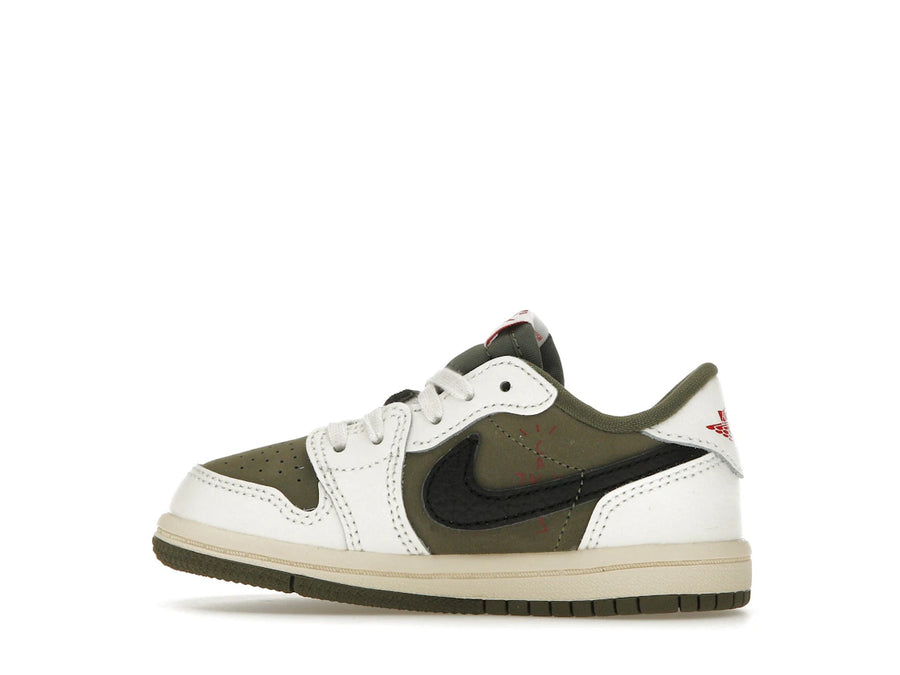 Jordan 1 Retro Low OG SP Travis Scott Olive moyen (TD)