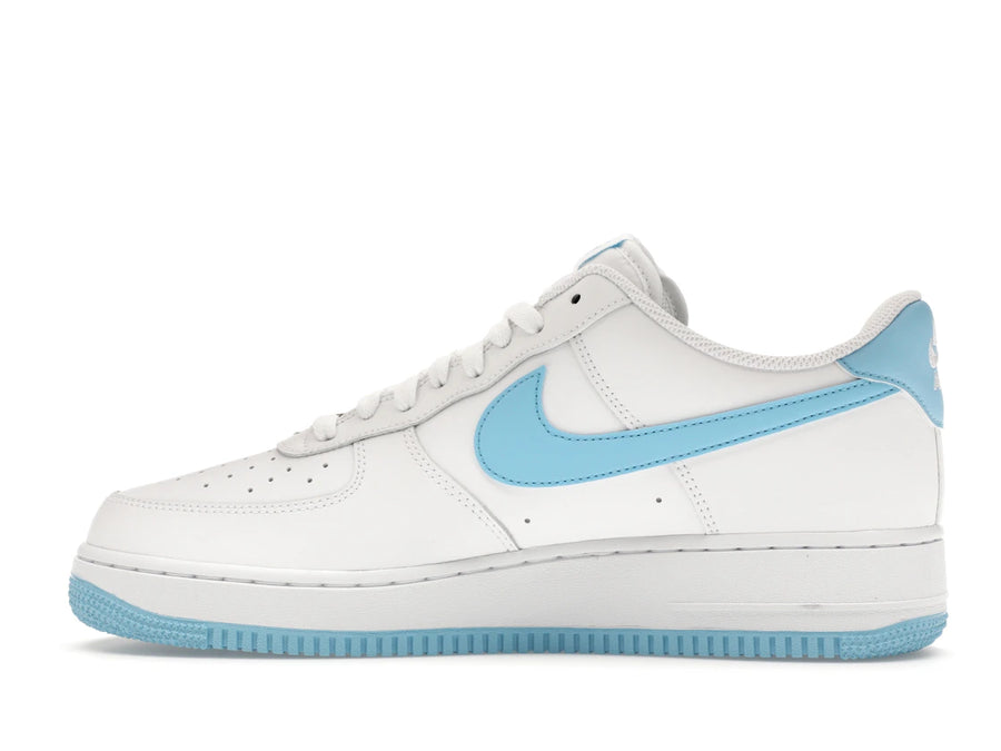 Nike Air Force 1 Low '07 Blanc Bleu Verseau