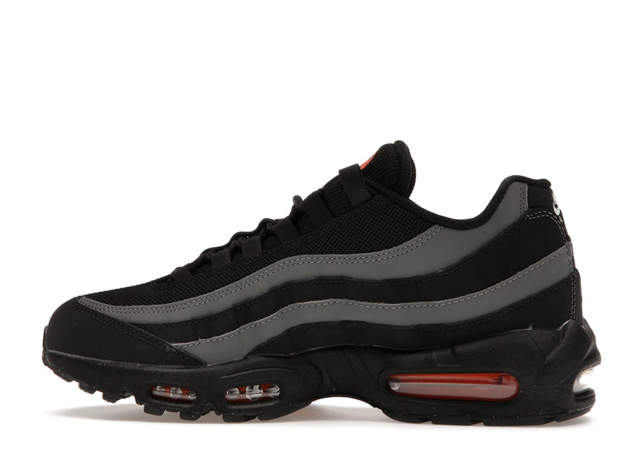 Nike Air Max 95 Black Gray Safety Orange