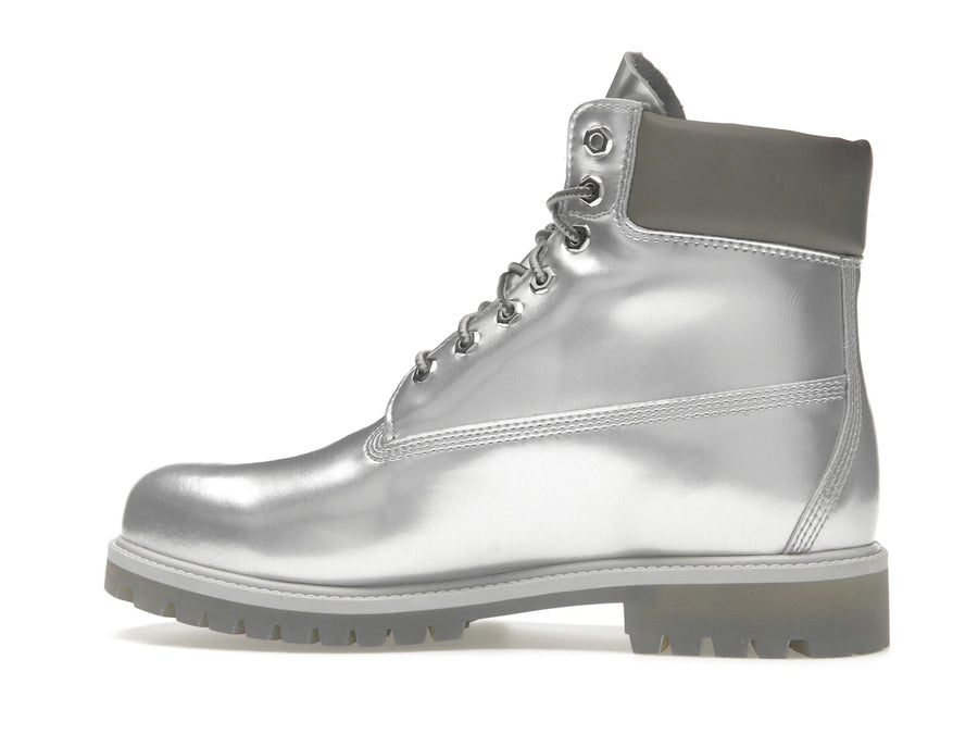 Bottes Timberland Premium 6" Veneda Carter argentées