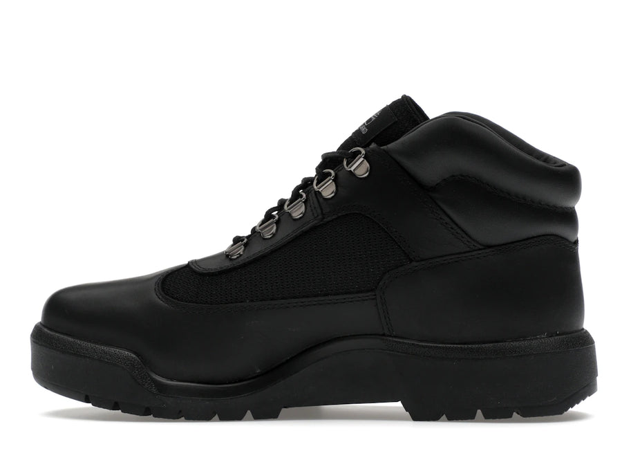 Bottes Timberland Field mi-hautes à lacets imperméables noires