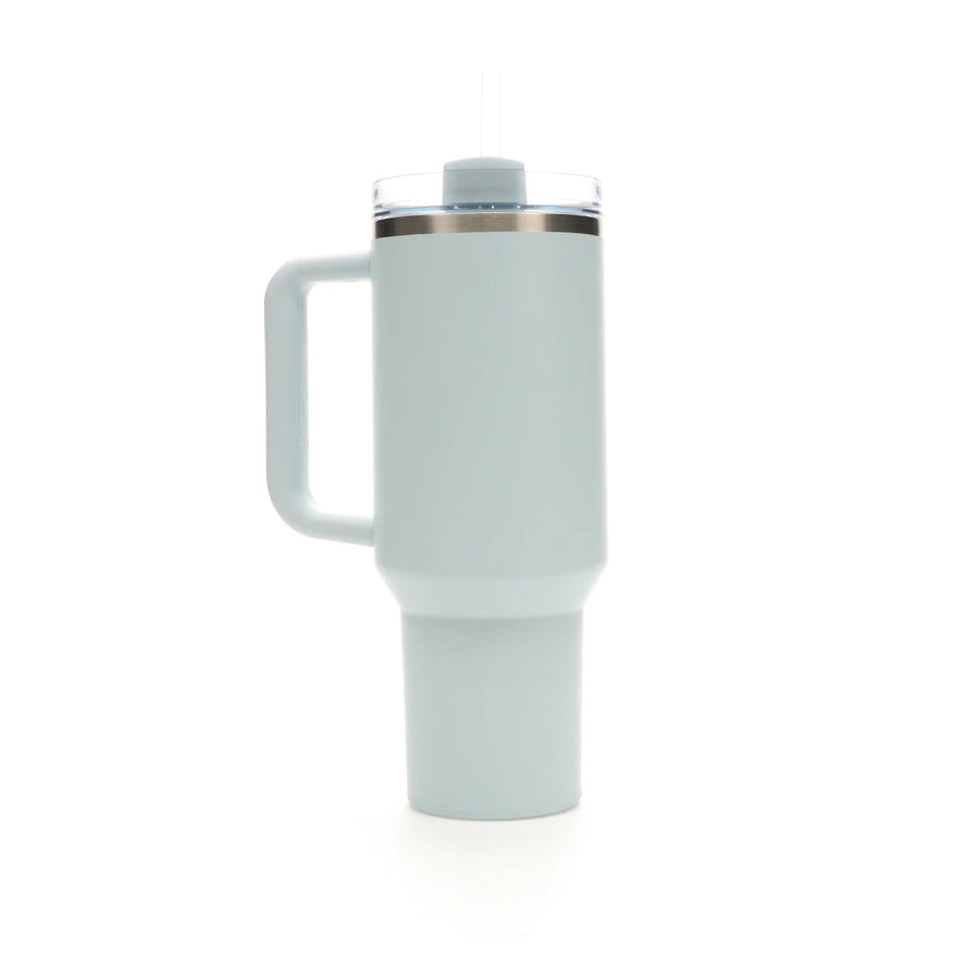 Stanley x Starbucks Flowstate Quencher 40oz Tumbler Blue Spring