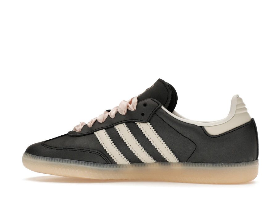 adidas Samba OG Black Pink Ribbon Laces (Women's)