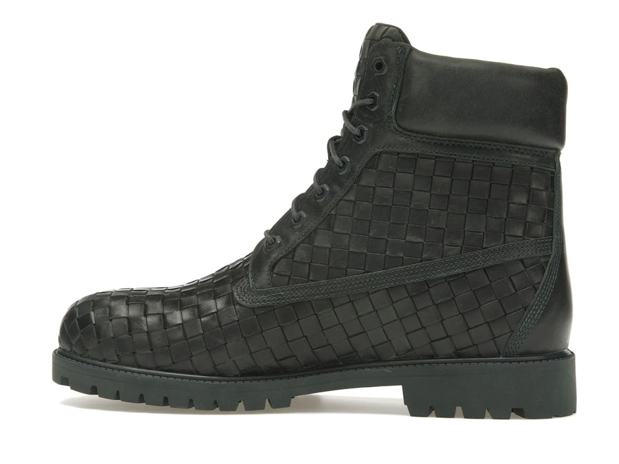 Bottes Timberland Premium 6" tissées vert foncé