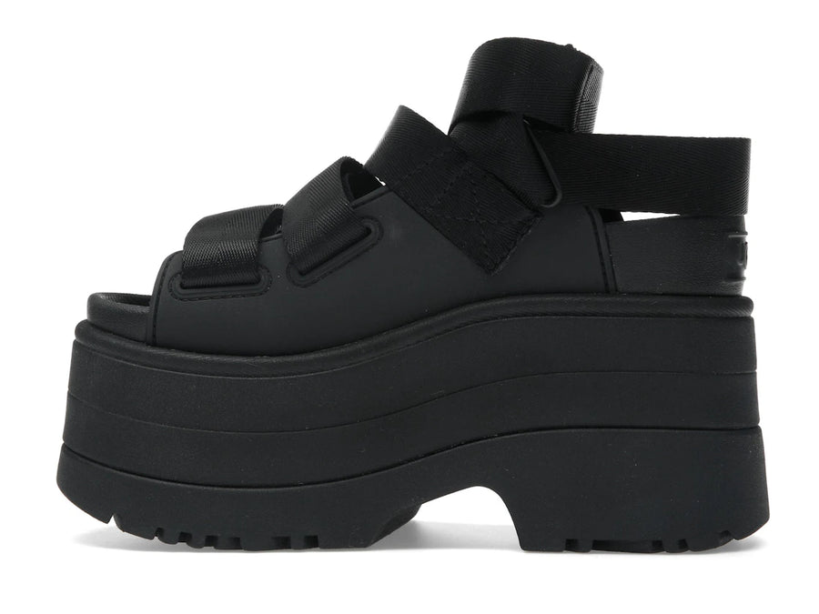 Sandales à plateforme UGG GoldenRise noires (femme)