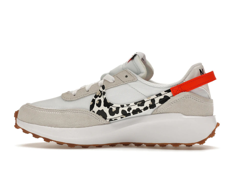 Nike Waffle Debut Blanc Équipe Orange Léopard (Femme)