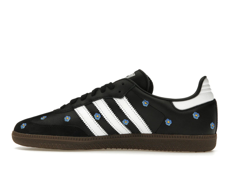 adidas Samba Light Blue Floral Core Black (Women's)