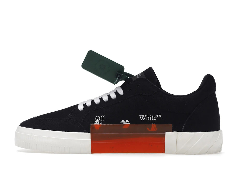 OFF-WHITE Vulc Bas Noir Blanc Blanc