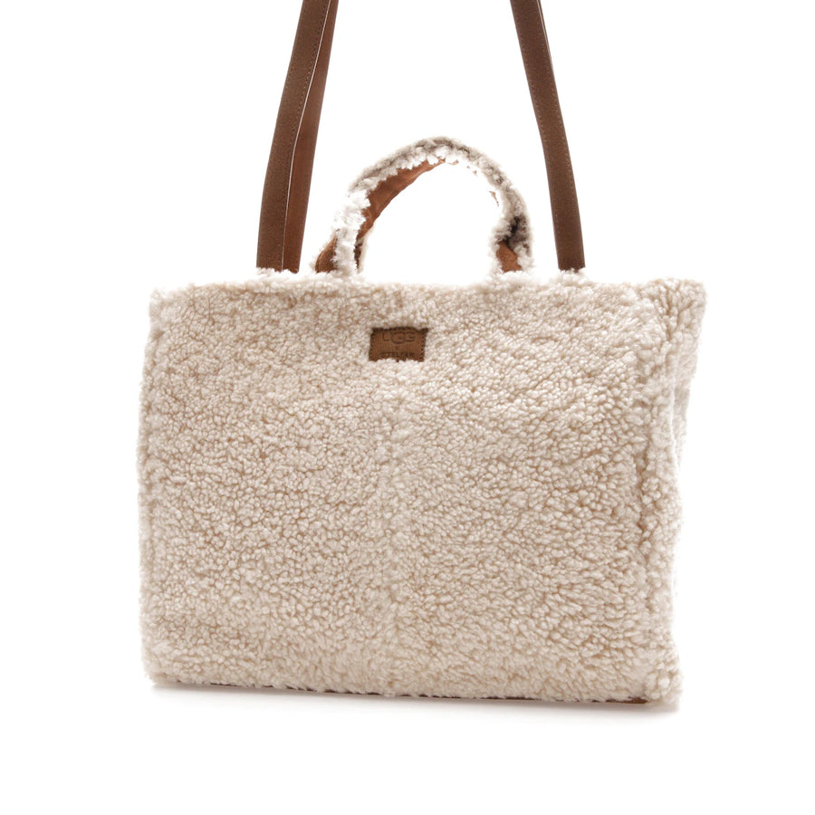 Telfar x UGG Reverse Shopping Bag Medium Natural