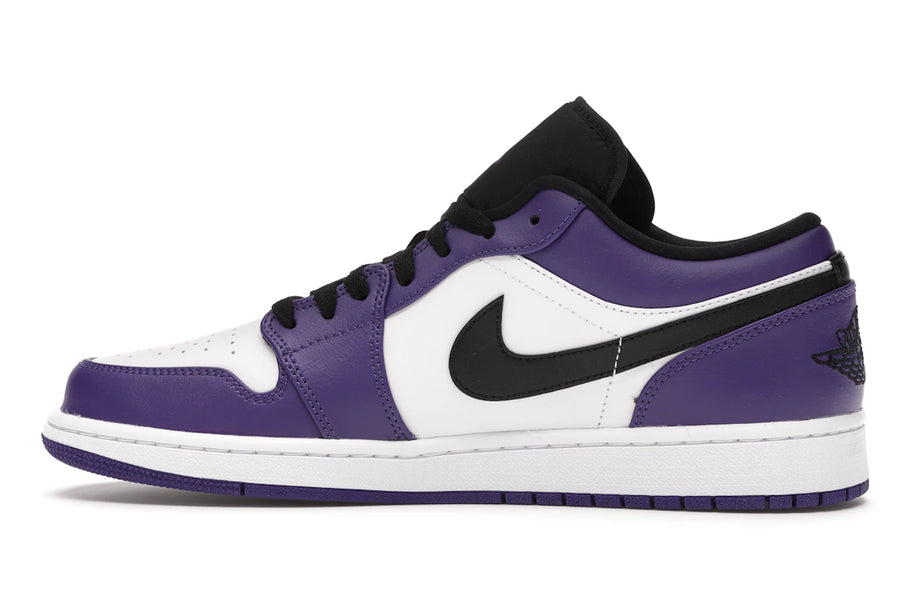 Jordan 1 Low Court Violet Blanc