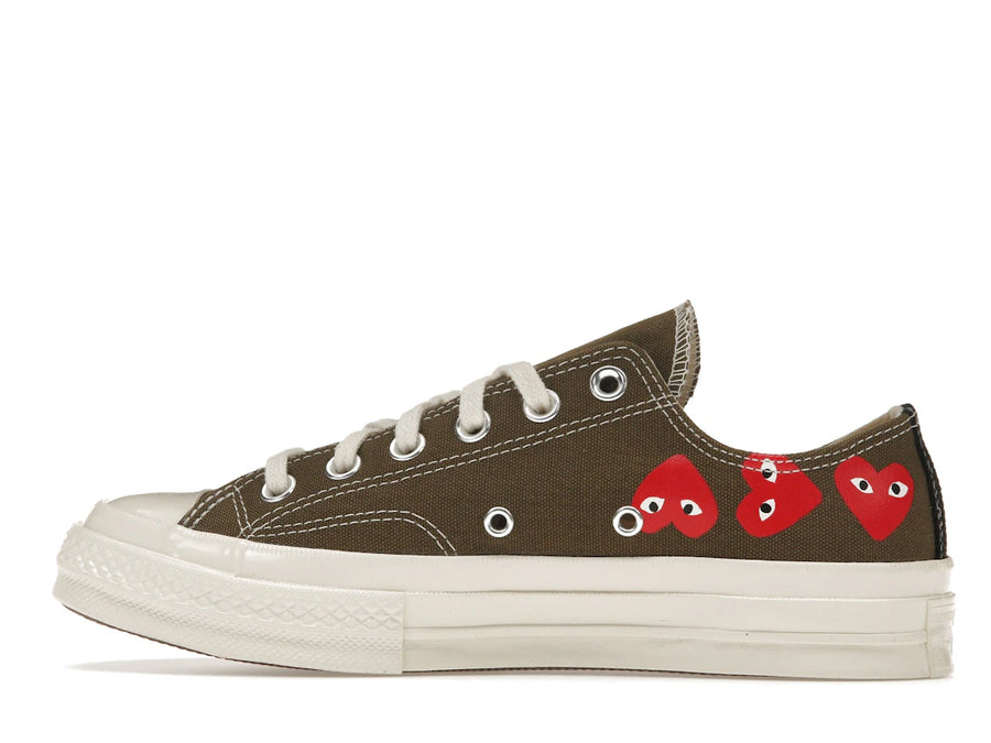 Converse Chuck Taylor All Star 70 Ox Comme des Garcons Multi Heart Vert